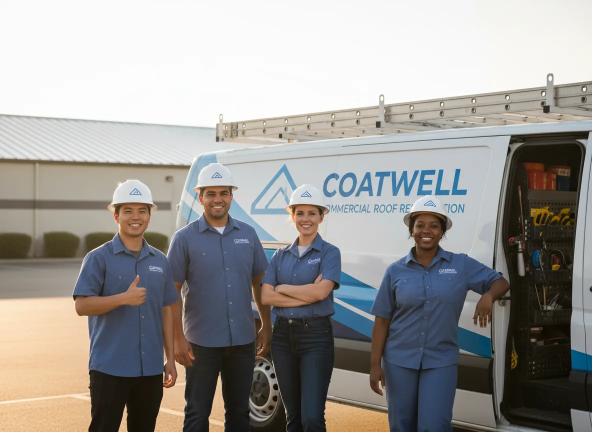 Commercial roof coating company in Huntly, VA
